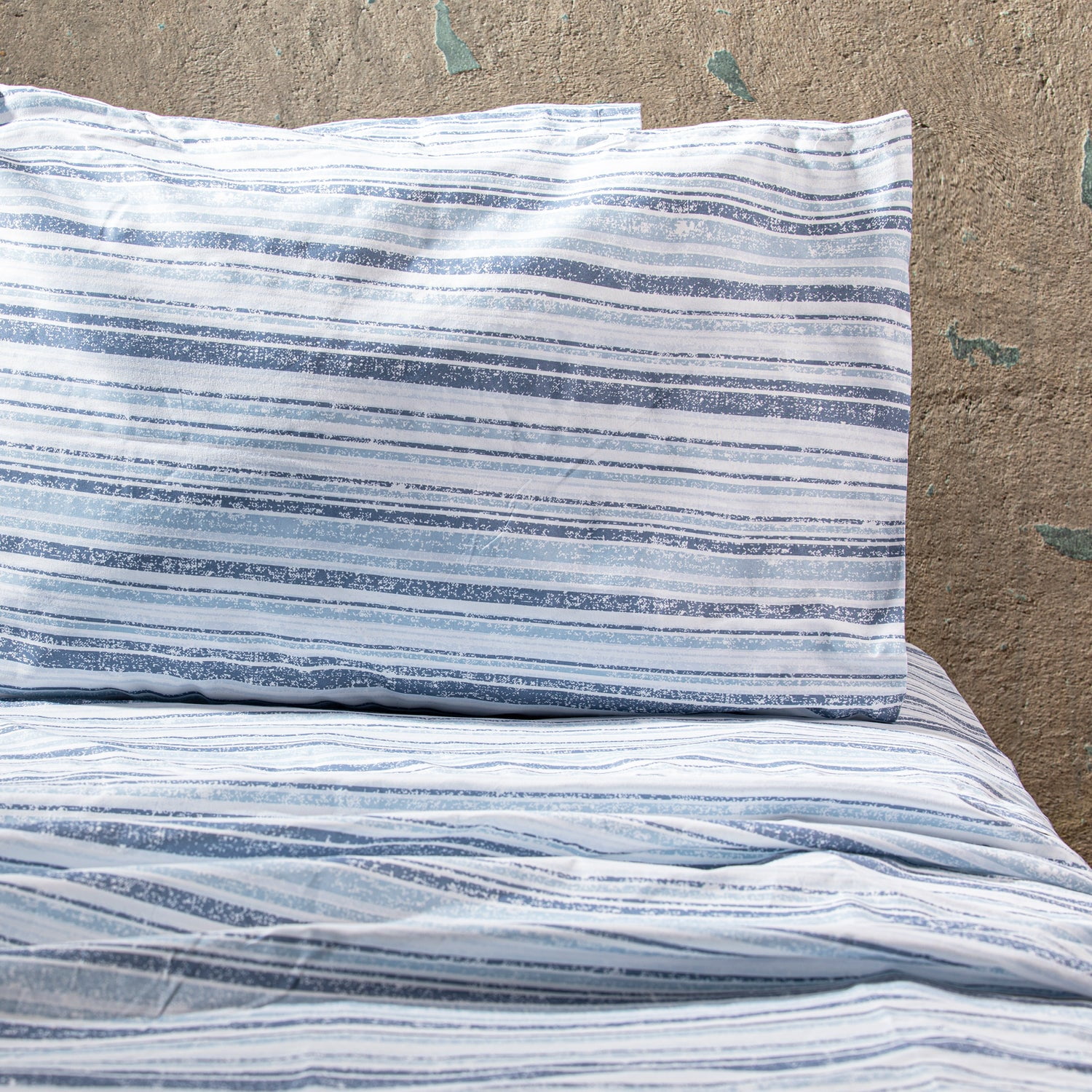 Dib - Sabanas Estampadas 1.5p Líneas Azul