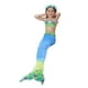 thumbnail image 3 of Traje de baño de sirena para niñas, bikini para niñas, ropa para niñas, traje de baño para niñas, traje de baño de material cómodo, 3 of 6