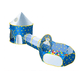 thumbnail image 1 of Carpa De Juegos Infantil Belug 3 En 1 Castillo Piscina Tunel Niños Azul, 1 of 5