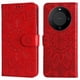 thumbnail image 5 of Funda tipo cartera FOXDOCK para Huawei Mate 60 , diseño girasol en relieve, cuero PU, cierre magnético, soporte y tarjetero, 5 of 5
