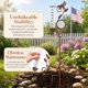 thumbnail image 5 of Pluviómetro de metal con libélula Voumsil para jardín – 95 cm, 5 of 7