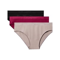 Bikini Calvin Klein Bonded Flex Sin Costuras, Paquete De 3 Unidades, Talle Medio