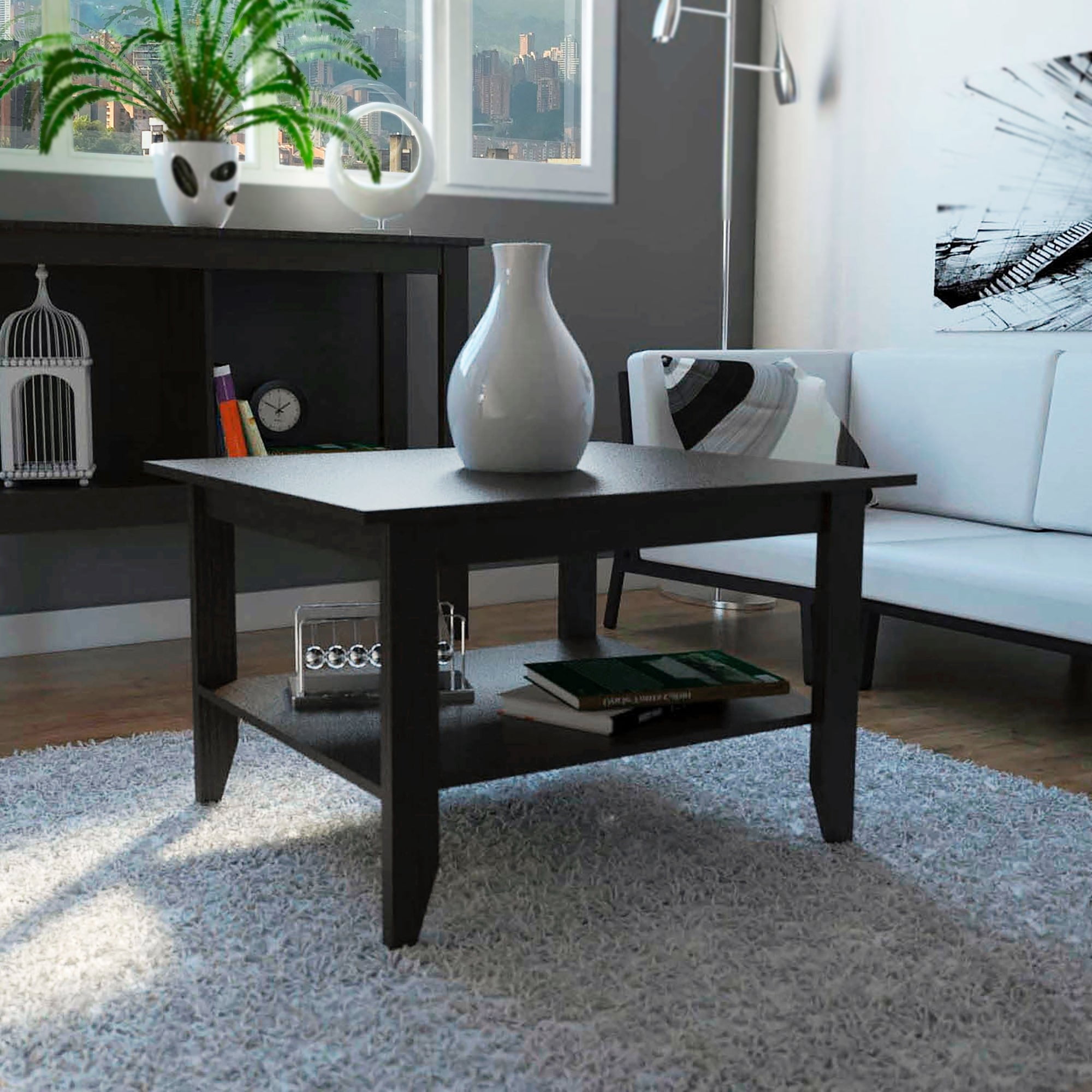 Tuhome - Mesa De Centro Essential 45x80x70 Cm Wengue