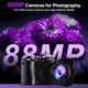 thumbnail image 2 of Cámara Digital FlyFrost 8K 88MP WiFi Autofocus para Vlogging con Zoom 16X, 2 of 8