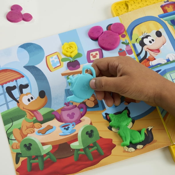 知育玩具 Disney Mickey Mouse Play Mate Playset Play-Doh Disney Junior Mickey Mouse Clubhouse durante más