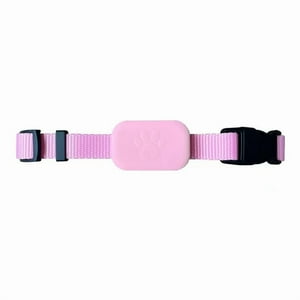 Vanan - Collar Rastreador Gps Para Mascotas Compatible Airtag Rosado