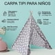 thumbnail image 5 of Carpa Tipi Niños Infantil 160 Cm Estrellas Gris Decoración, 5 of 8