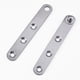 thumbnail image 3 of Acero inoxidable de 8 piezas 360 grados de bisagras ocultas giratorias, bisagras de pivote de puerta Accesorios de puerta de ventana de cajón de acero inoxidable para gabinete de gabinetes d, 3 of 3