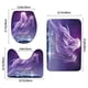 thumbnail image 3 of El Misterio de Aaravos Juego de 3 alfombras de baño de coral fleece: tapete de baño + alfombra de inodoro en forma de U + funda de tapa de inodoro en forma de O, 3 of 6
