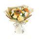thumbnail image 3 of Ramo De Flores De Ganchillo, Aniversario De Primavera, Girasol Artificial Hecho A Mano En Casa, Amarillo, 3 of 5