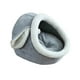thumbnail image 3 of Cama Para Gatos Casa Cueva Carpas Manta Suave Camas Para Mascotas Para Perros Accesorios Para Cachorros M Conejo Gris, 3 of 5