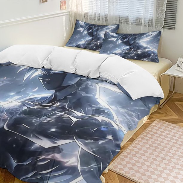 DRAGON BALLCartoon Collection 3-Piece Comforter Set, Personalized Bedding Decor for Kids And Teens Bed Sheets