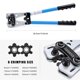 thumbnail image 2 of Alicates de crimpado knoweasy con cortacables para terminales de cable, 2 of 6
