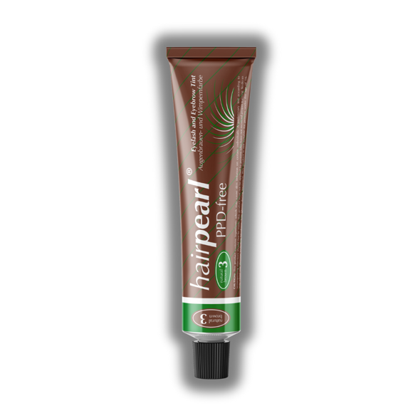 Tinte para pestañas y cejas Hairpearl Marrón Nougat libre de PPD