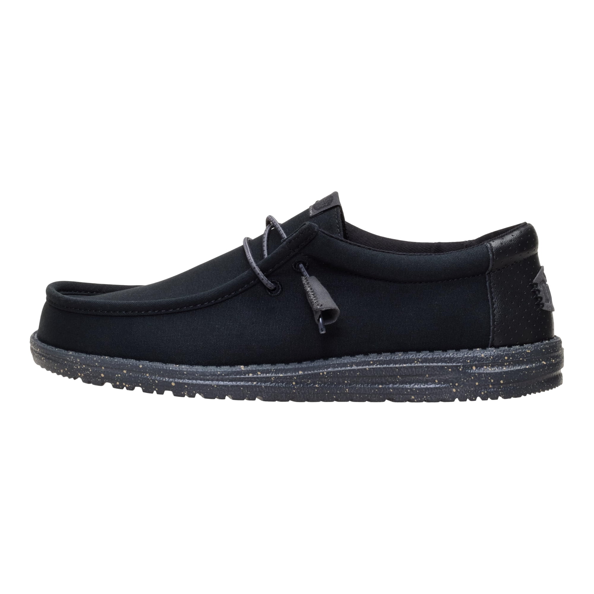 Hey Dude - Mocasines Slip-on Negros Heydude Wally Hex Para Hombre, Talla 10