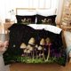 thumbnail image 1 of Starry Sky Magic Mushroom Quilt Duvet Cover Set Bedspread Bedroom Decor3-Piece Bedding Set, 1 of 5
