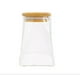 thumbnail image 2 of Frasco Conservero De Vidrio Contenedor Con Tapa Bamboo, 2 of 2