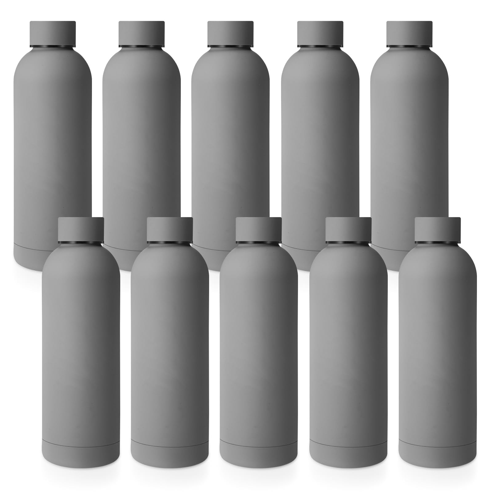 Botella De Agua Bokon De Acero Inoxidable De 500 Ml Con Aislamiento Al Vacío