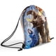 thumbnail image 5 of Los Cuatro Fantásticos Mochila de Cuerdas para Deportes y Gimnasio, Bolsa de Cuerdas Resistente al Agua, Bolsa Cinch, 30×40cm, 5 of 6