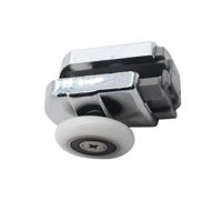 Magideal - Rueda De Rodillo Para Puerta De , Corredera De Puerta De Vidrio Para Baño, Polea De Baño Para Baño, De , Puerta De Casa , Abajo