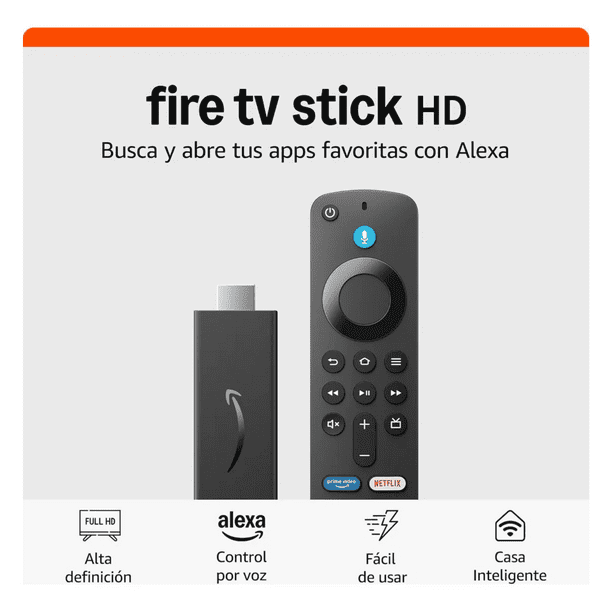 Fire Stick 4K Select 8GB con IA Negro | Lider