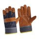 thumbnail image 1 of Guantes De Trabajo De Soldadura Guantes De Protección Resistentes Al Fuego Para Soldadura Marrón, 1 of 5