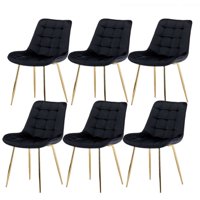 Coricori - Pack 6 Sillas Capitonne Top Negro