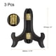 thumbnail image 2 of Uxcell 4" Soporte de Placa de Caballete de Madera Plegable para Exhibición Negro para Marco Decorativo de Imagen Paquete de 3, 2 of 7
