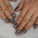 thumbnail image 5 of Puntas de uñas postizas Coolnail Punk, gris ahumado oscuro, gris espejo, 5 of 7