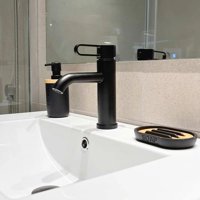 Monomando Llave Grifo Lavatorio Lavamanos Rizzo Stretto