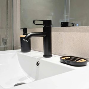 Monomando Llave Grifo Lavatorio Lavamanos Rizzo Stretto