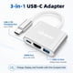 thumbnail image 2 of Adaptador Usb C A Hdmi 4k Digital Av Con Usb 3 0 Otg Y Pd De 100 W, 2 of 7