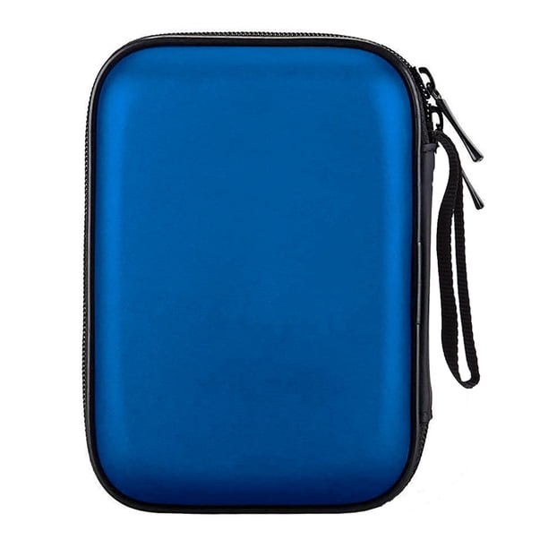 Bolsa protectora para disco duro móvil de 2,5 pulgadas, a prueba de golpes, funda protectora para almacenamiento de accesorios digitales, bolsa multifunción