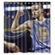 thumbnail image 1 of Cortina de ducha Stephen Curry, juego de cortinas de baño con ganchos, tamaño 66 x 72 pulgadas, 1 of 3