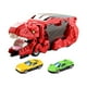 thumbnail image 1 of Dino Transporte Coche Dinosaurio Tragar Vehículo Juego Para Ni?as Ni?os Preescolar Rojo 2 Coches, 1 of 5