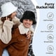 thumbnail image 3 of Gorro de pescador de piel sintética para invierno, para hombre y mujer, suave y cálido, ideal para uso casual, viajes, deportes y esquí (CLT01), 3 of 7