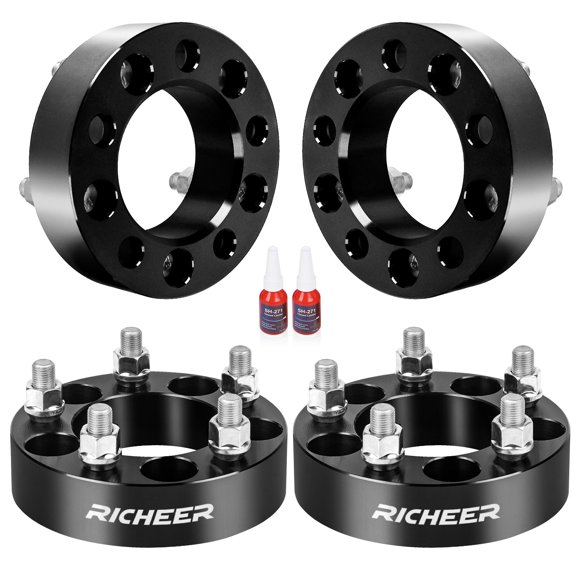 Espaciadores de rueda Richeer 3,8 cm 5x4,5 pernos 1/2-20
