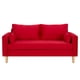 thumbnail image 1 of Sofa Sky 3C Felpa 05 Rojo, 1 of 5