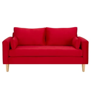 Bodevir - Sofa Sky 3C Felpa 05 Rojo