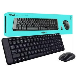 Logitech - Kit Teclado Y Mouse Inalambrico Usb Negro Mk220