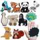 thumbnail image 1 of Imán Magnético Para Nevera Con La Parte Trasera Completa Diseño De Animales De Goma, 1 of 9