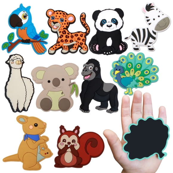 Imán Magnético Para Nevera Con La Parte Trasera Completa Diseño De Animales De Goma