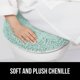 thumbnail image 4 of Tapa de inodoro GORILLA GRIP Soft Chenille Seablue, 4 of 9
