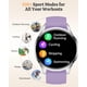 thumbnail image 4 of Reloj Inteligente ChronArk Fitness Tracker IP68 Morado, 4 of 8