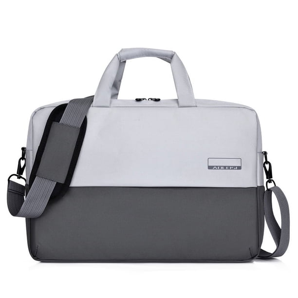 1pc New Fashion Lightweight 15.6inch Computer Bag Business Water Resistant Laptop Bag