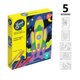 thumbnail image 2 of Kit Arte con Arena Neon Espacial Colores Fluorescentes | Sand Art | Manualidades Niños | NP6, 2 of 5
