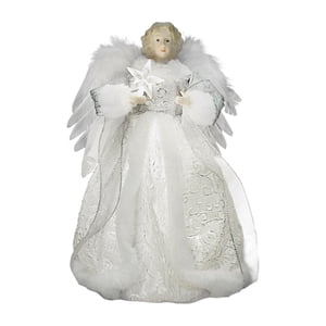 Magideal - Adorno De De Navidad Con Forma De Ángel De Navidad, Decoración De Navidad Con Alas, Muñeco De Ángel, Decoración De Navidad Para El Hogar,