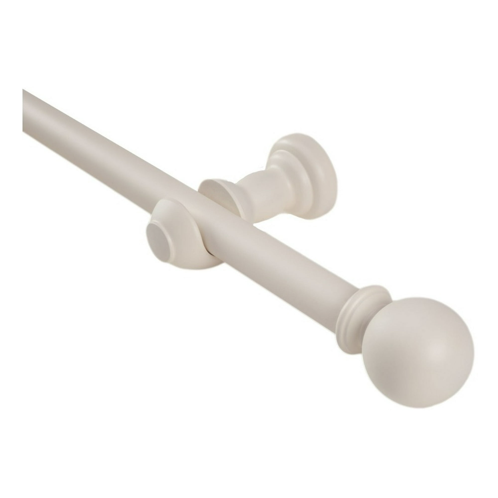 Metalhsa - Set Simple De Madera Marfil 1.50 Mt Terminal Bola