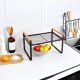thumbnail image 5 of Repisa Organizador Multiuso Cocina Acero Madera 34cm Color Negro, 5 of 8