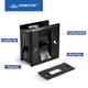 thumbnail image 4 of Cerradura corrediza HOMOTEK Privacy con tirador para puertas de 1-3/8», 4 of 7